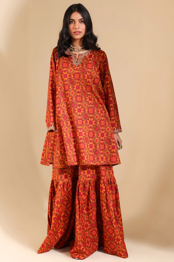 Woven Stories Gharara Set
