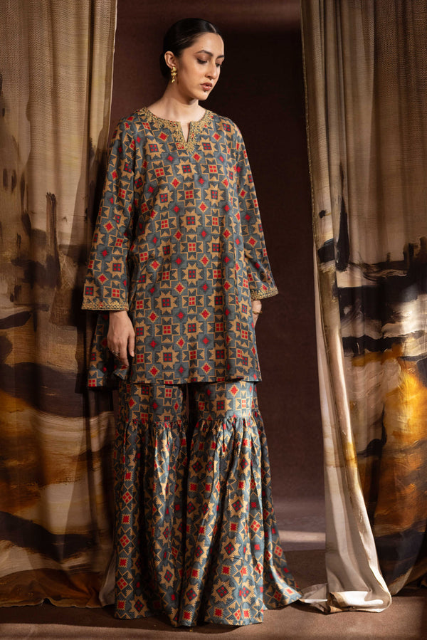 Woven Stories Gharara Set