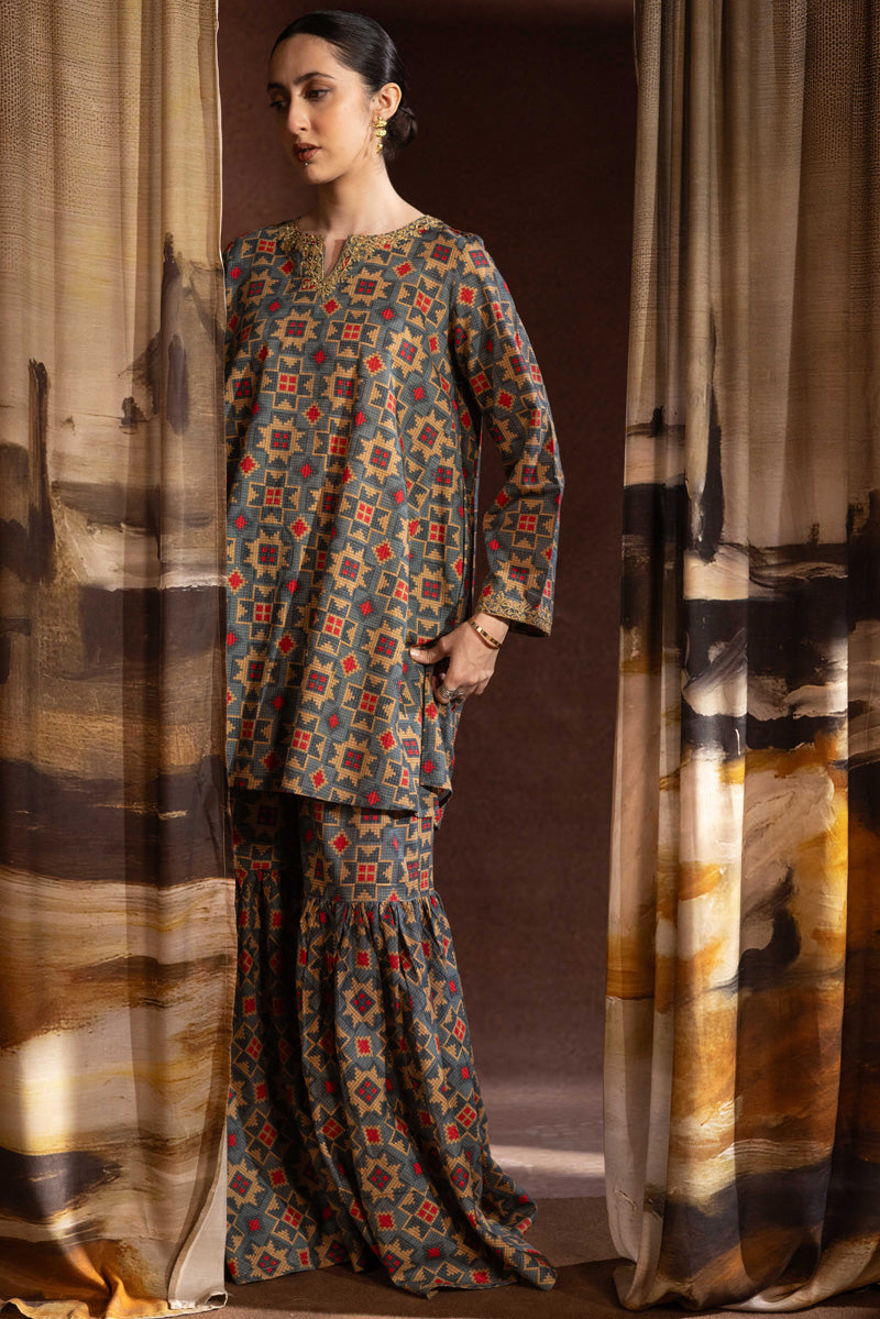 Woven Stories Gharara Set