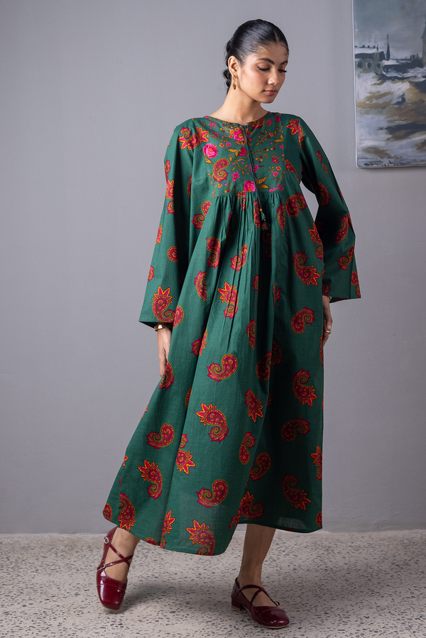 Cheent Paisley Flowy Dress
