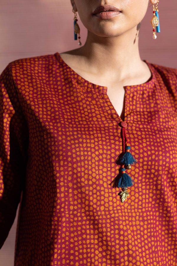 Peepal Leaf Co-Ord Set