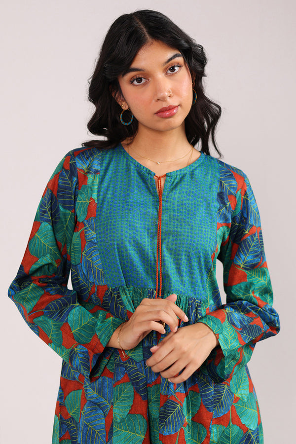 Peepal Twirl & Tassel Dress