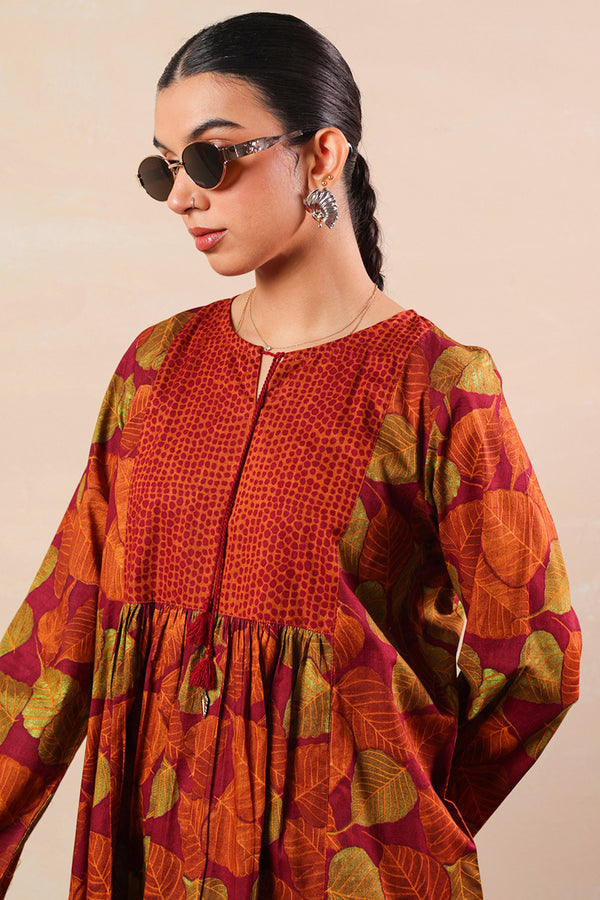 Peepal Twirl & Tassel Dress