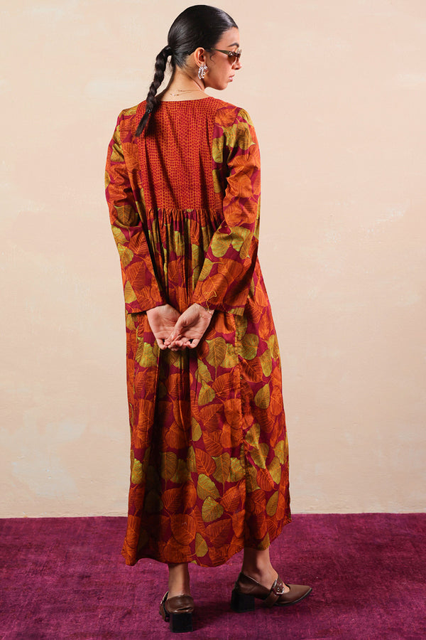 Peepal Twirl & Tassel Dress