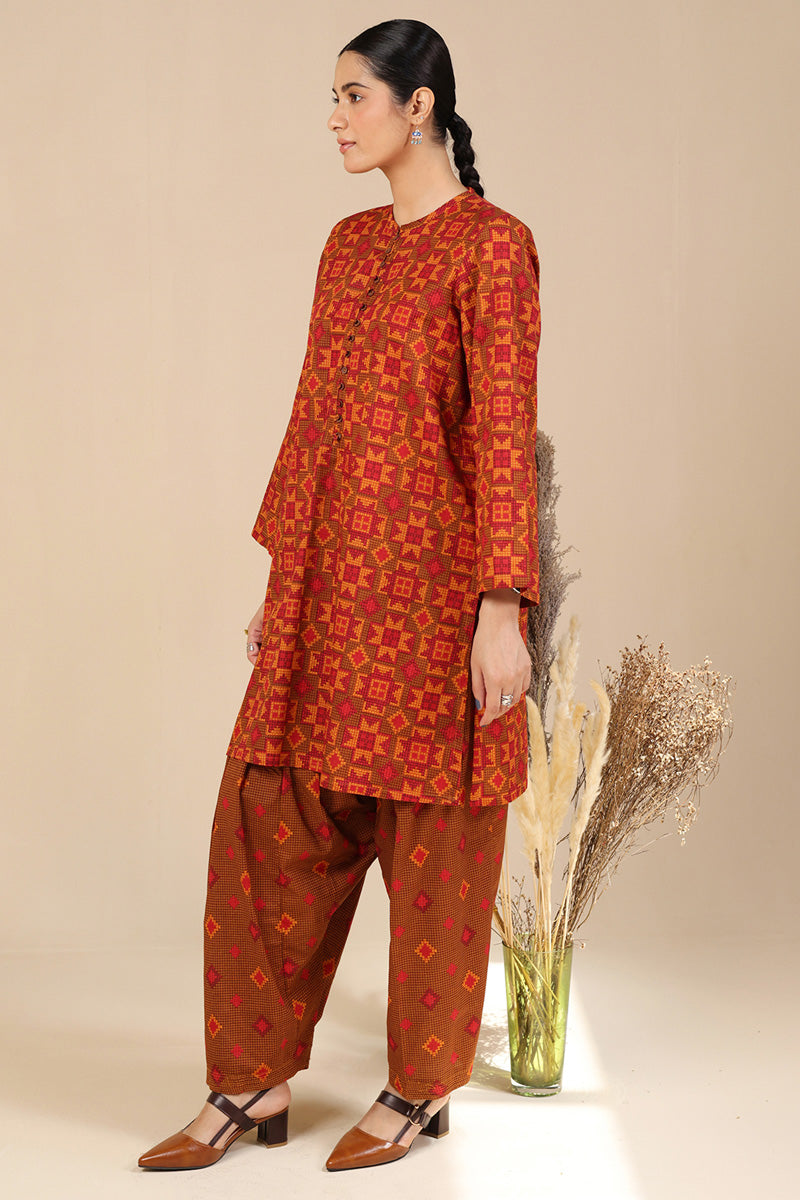Printed Woven Stories Duo-Set