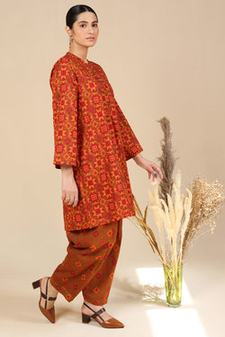 Printed Woven Stories Duo-Set