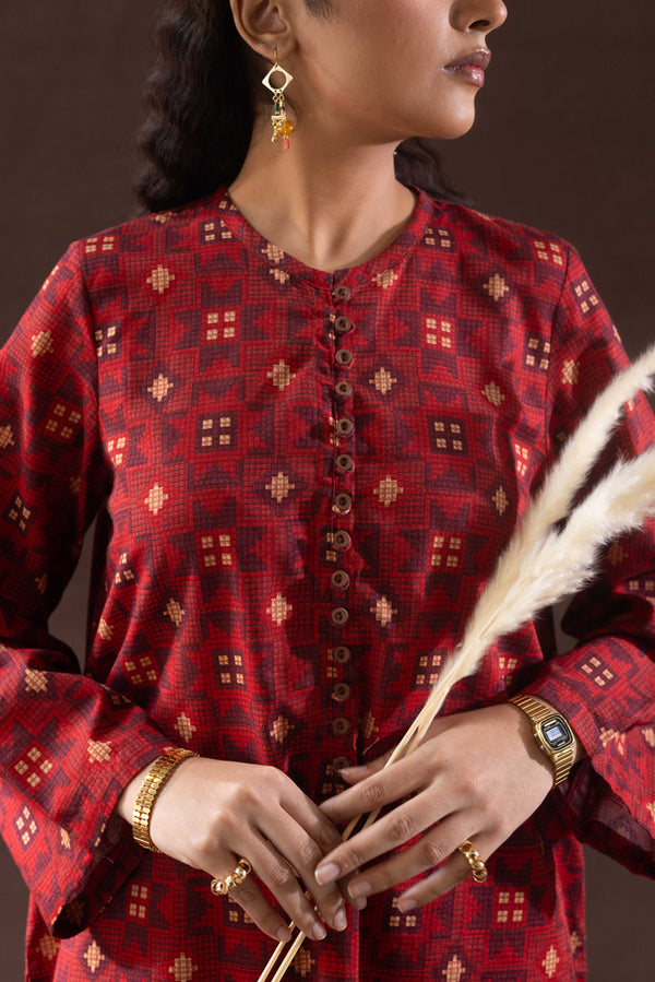 Printed Woven Stories Duo-Set