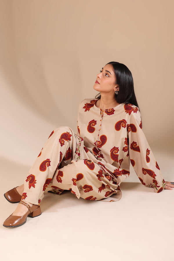 Gulbahar Cheent Paisley Set