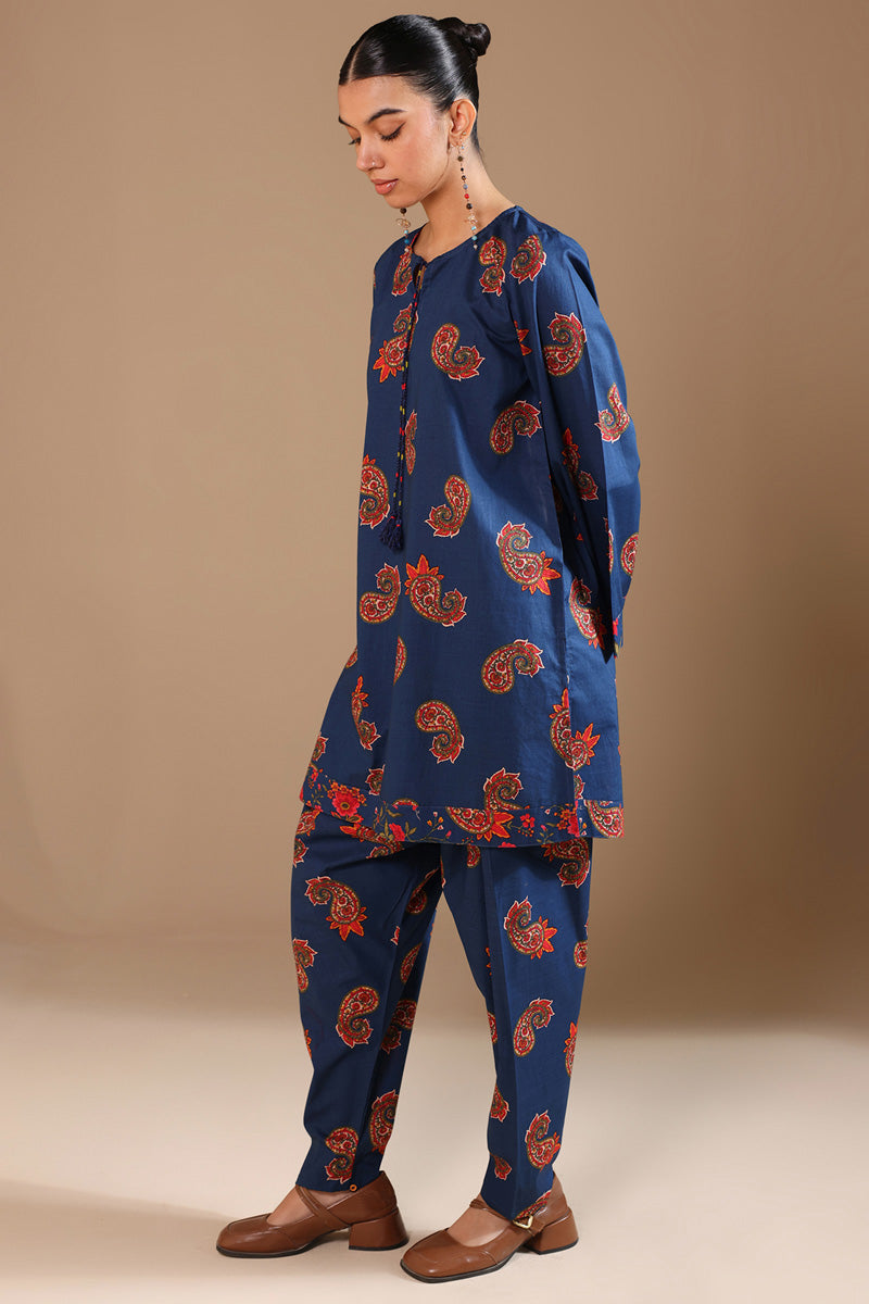 Gulbahar Cheent Paisley Set