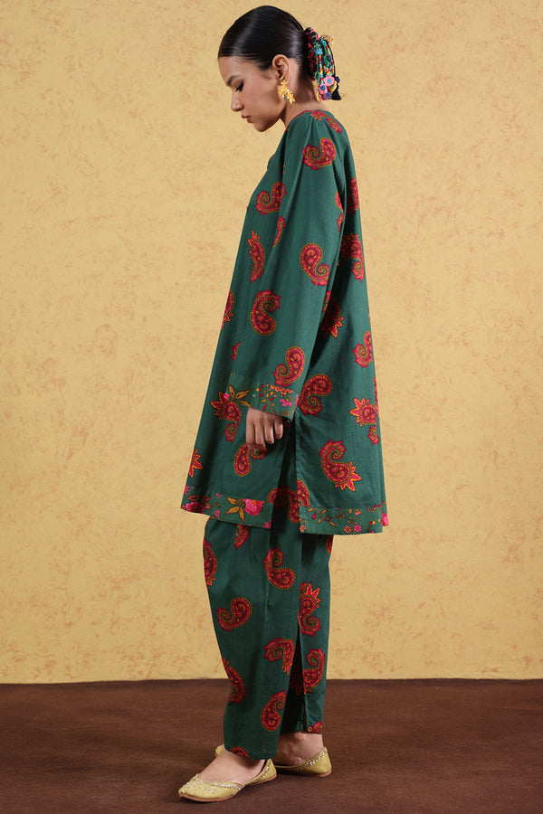 Gulbahar Cheent Paisley Set