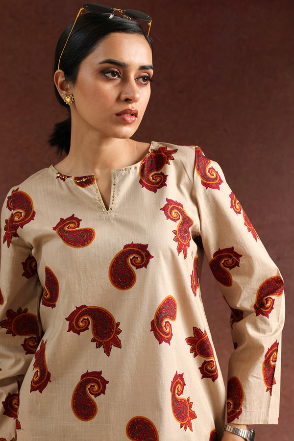 Cheent Paisley Mukaish Set