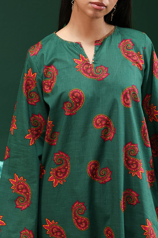 Cheent Paisley Mukaish Set