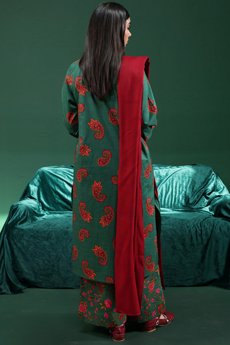 Cheent Paisley Mukaish Set