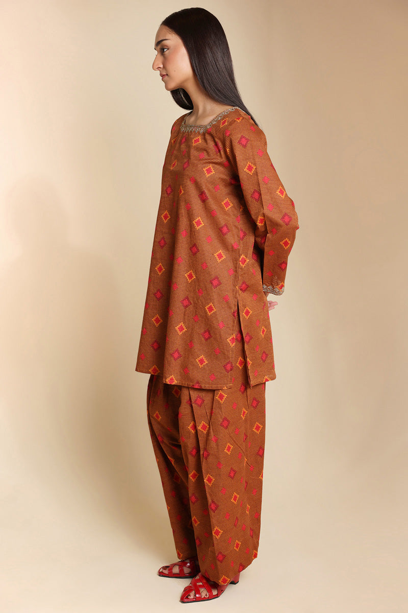 brown