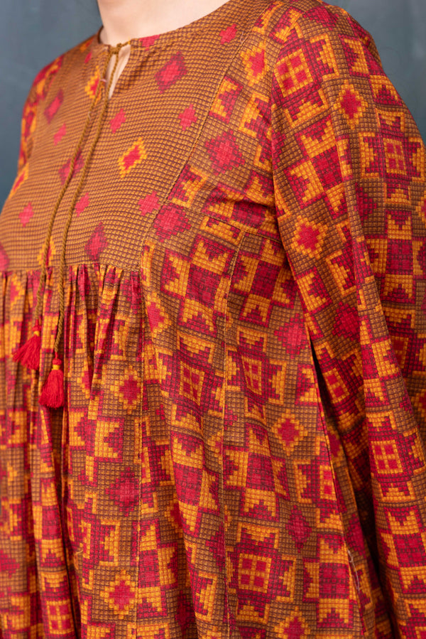 Woven Stories Flared Set