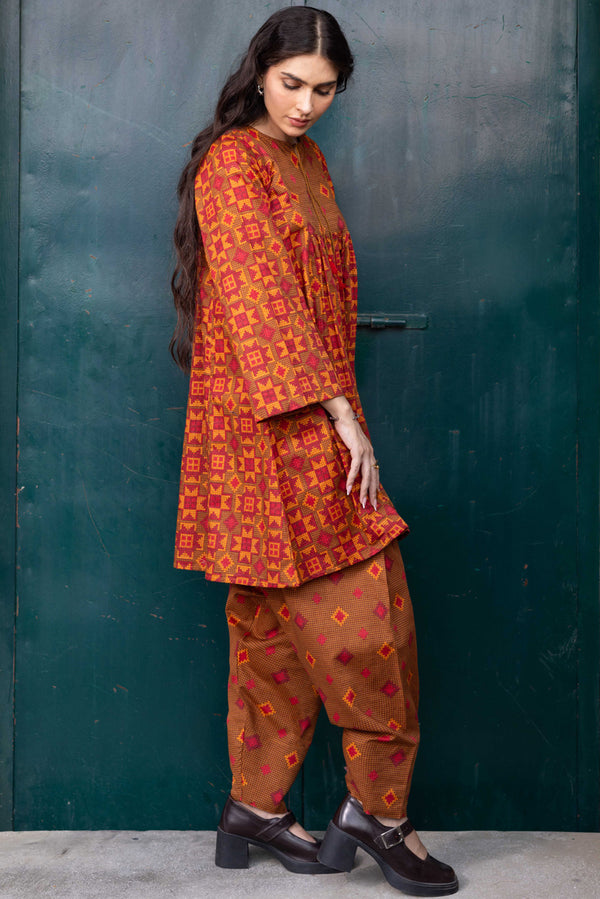 Woven Stories Flared Set