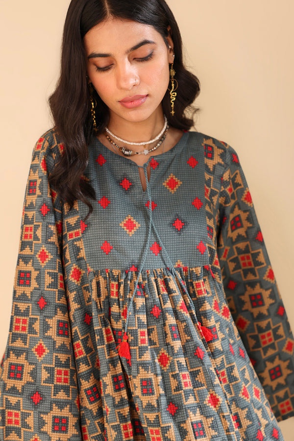 Woven Stories Flared Set
