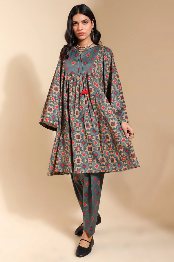 Woven Stories Flared Set