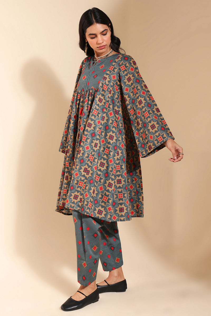Woven Stories Flared Set