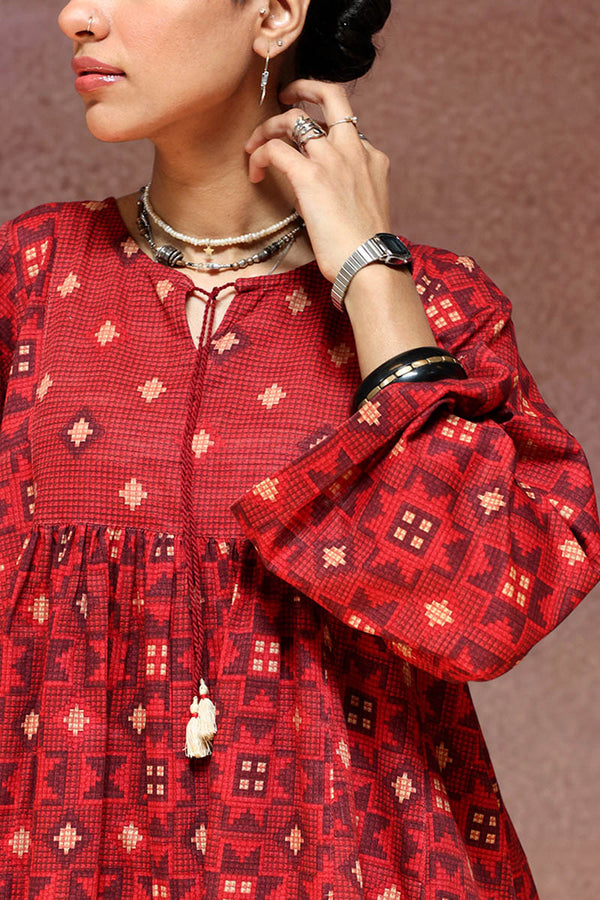 Woven Stories Flared Set