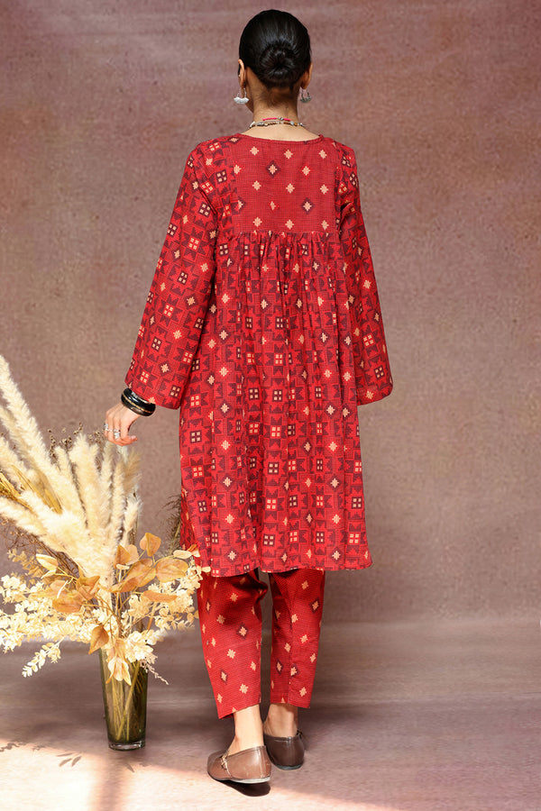 Woven Stories Flared Set