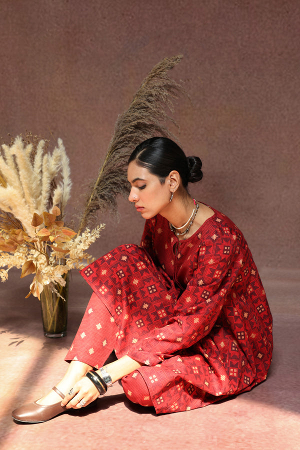 Woven Stories Flared Set