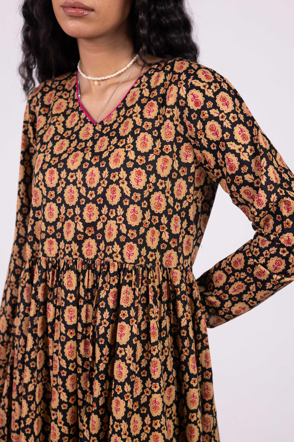Bloom Craft Flared Dress