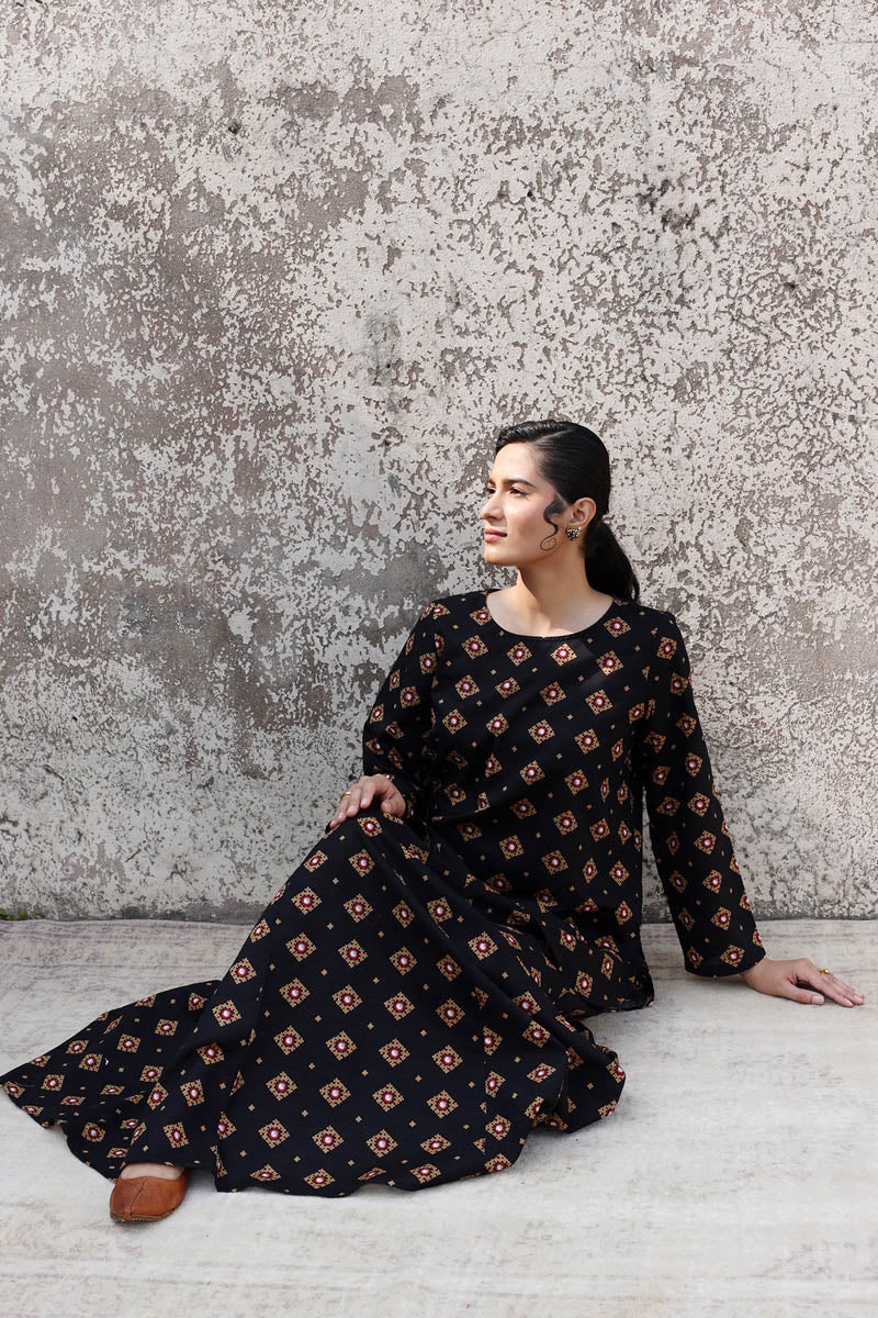 Soul of Sindh Skirt Set