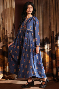 Zari Whisper Flared Dress