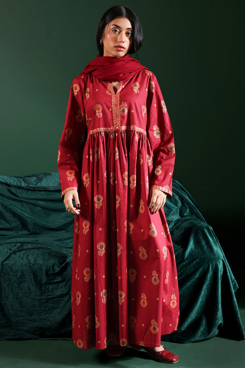 Zari Whisper Flared Dress