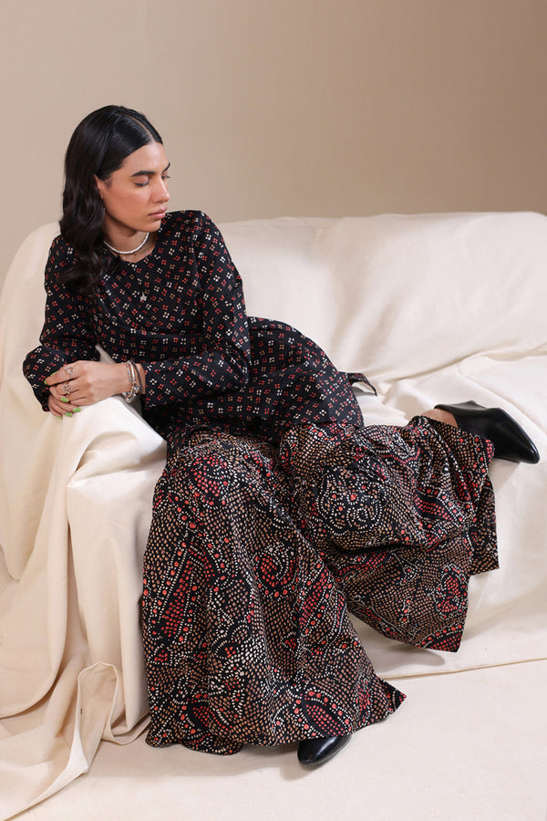 Bandhani Affair Gharara Set