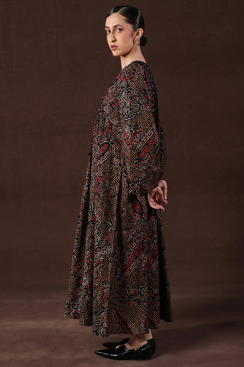 Bandhani Affair Blush Dress