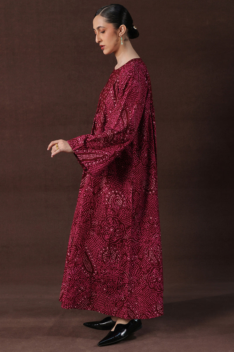 Bandhani Affair Blush Dress