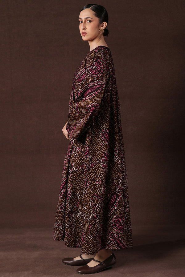 Bandhani Affair Blush Dress