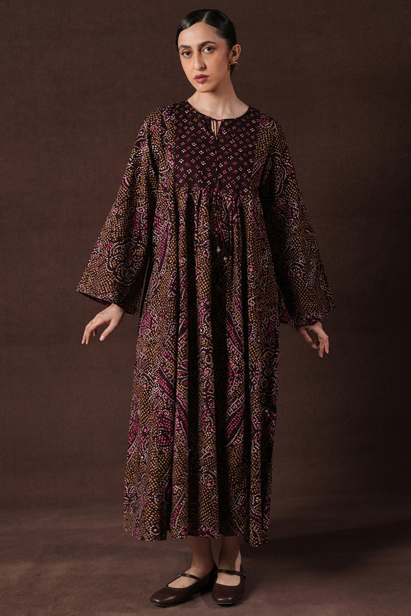 Bandhani Affair Blush Dress