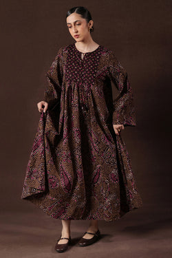 Bandhani Affair Blush Dress