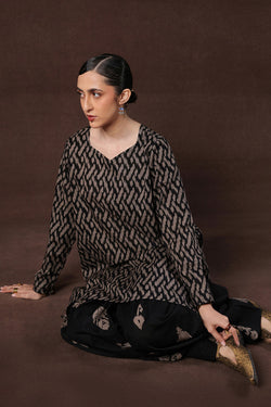 Ikkat Whisper Co-Ord Set