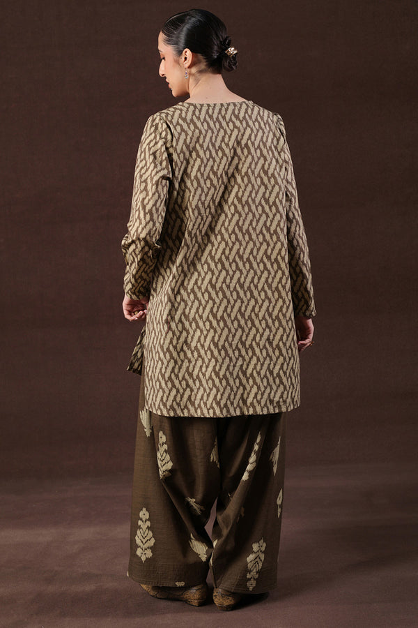 Ikkat Whisper Co-Ord Set