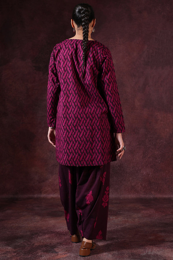 Ikkat Whisper Co-Ord Set