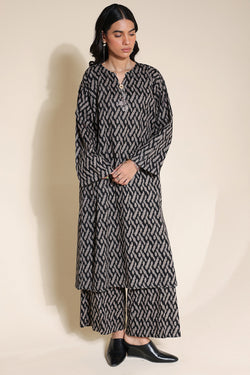 Ikkat Tassel Duo-Set