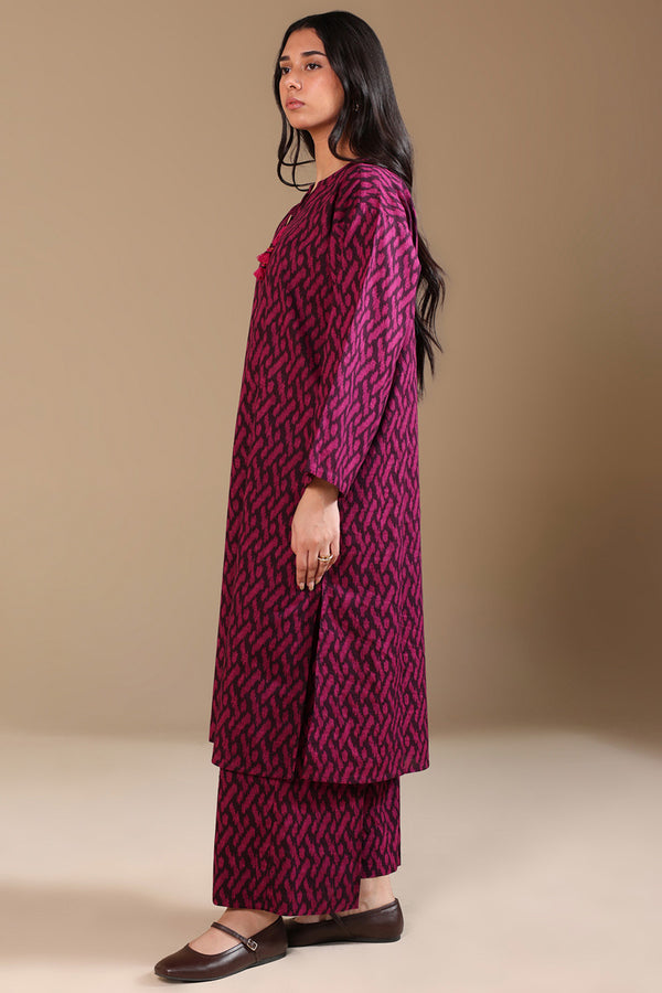 Ikkat Tassel Duo-Set