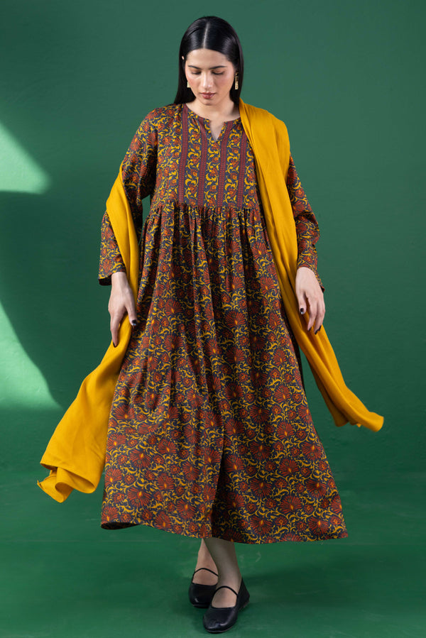 Rani Bagh Flowy Dress