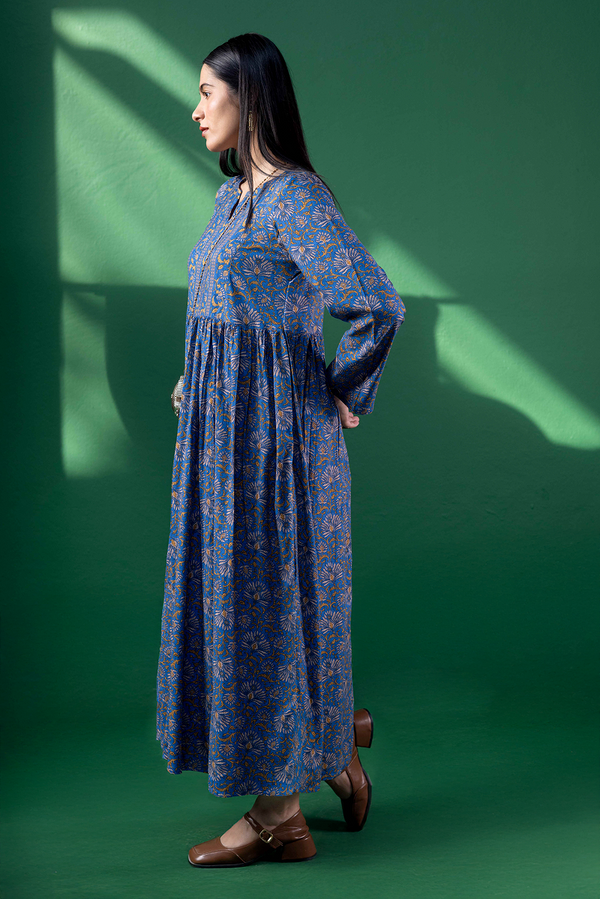 Rani Bagh Flowy Dress