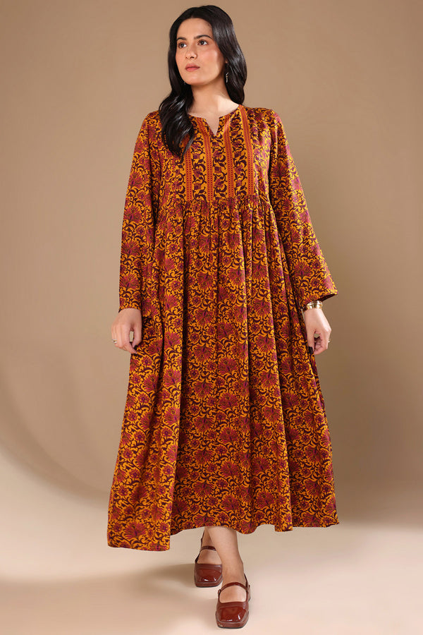 Rani Bagh Flowy Dress