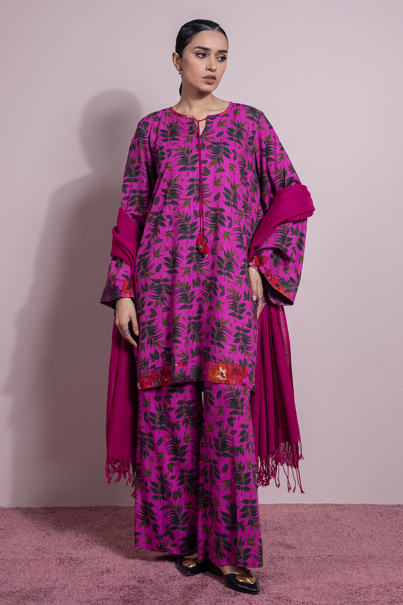 Vibrant Roses Leaf Set