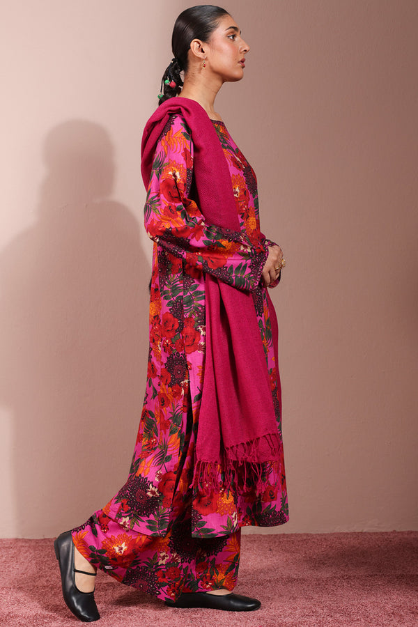 Vibrant Roses Duo-Set