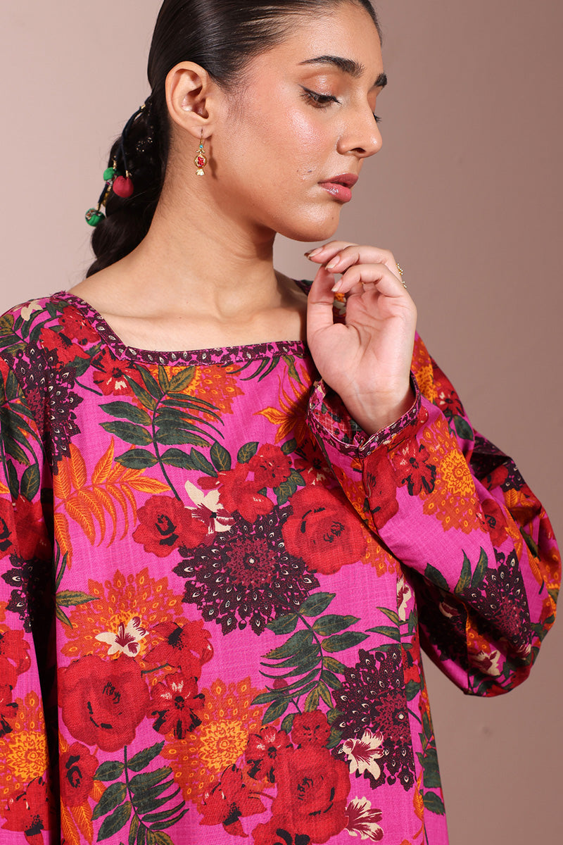 Vibrant Roses Duo-Set