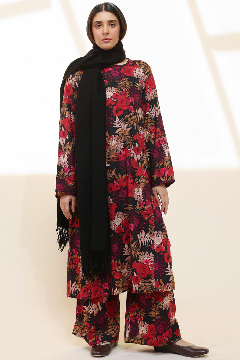 Vibrant Roses Duo-Set