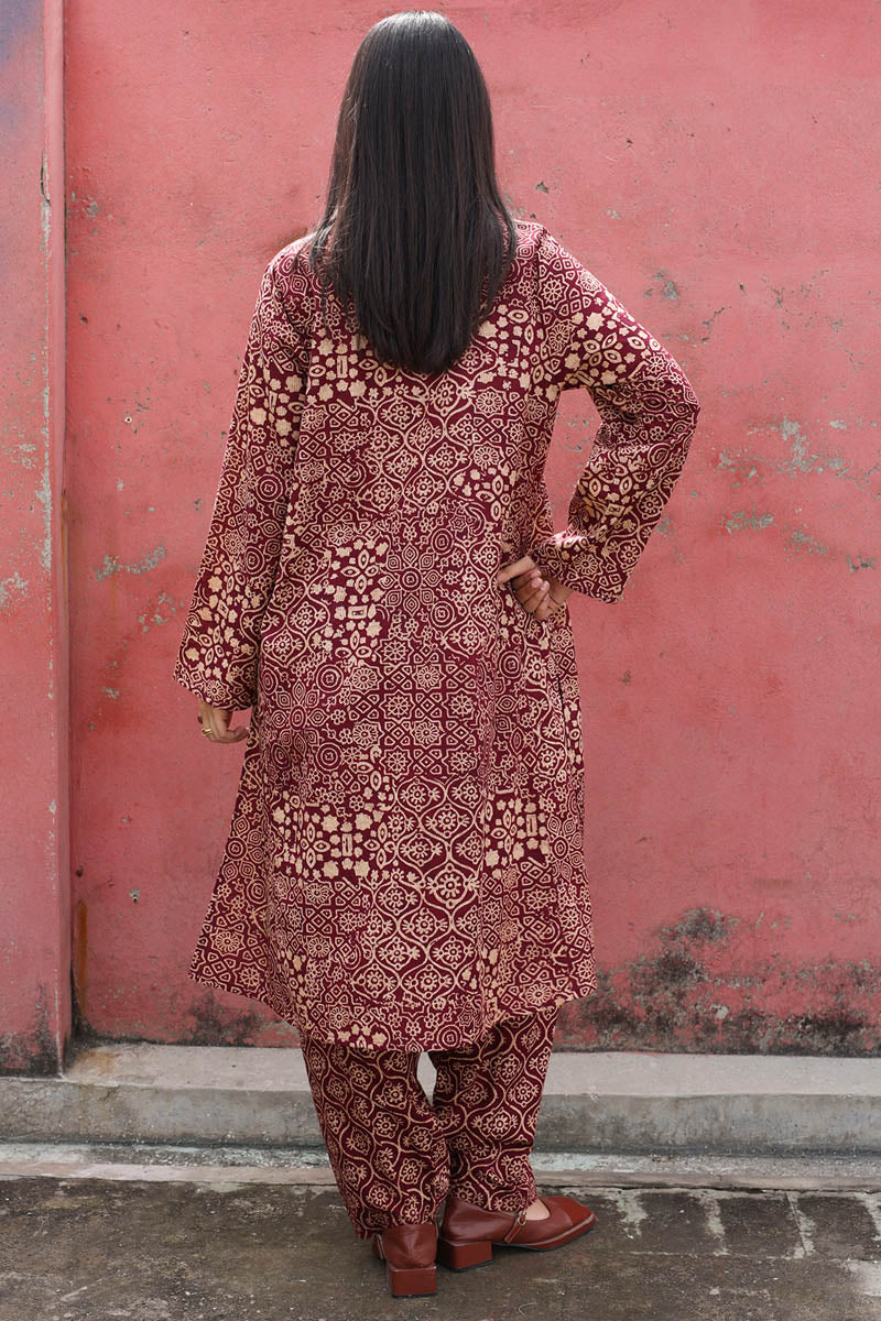 Ajrak Noir Ease Set