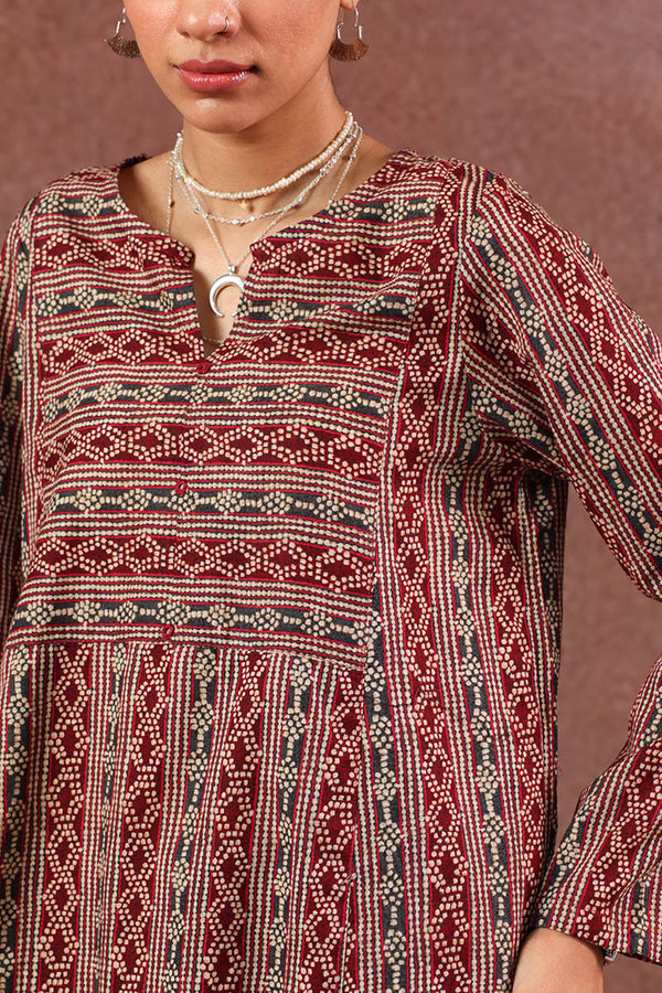 Bead Work Printed Muse Set